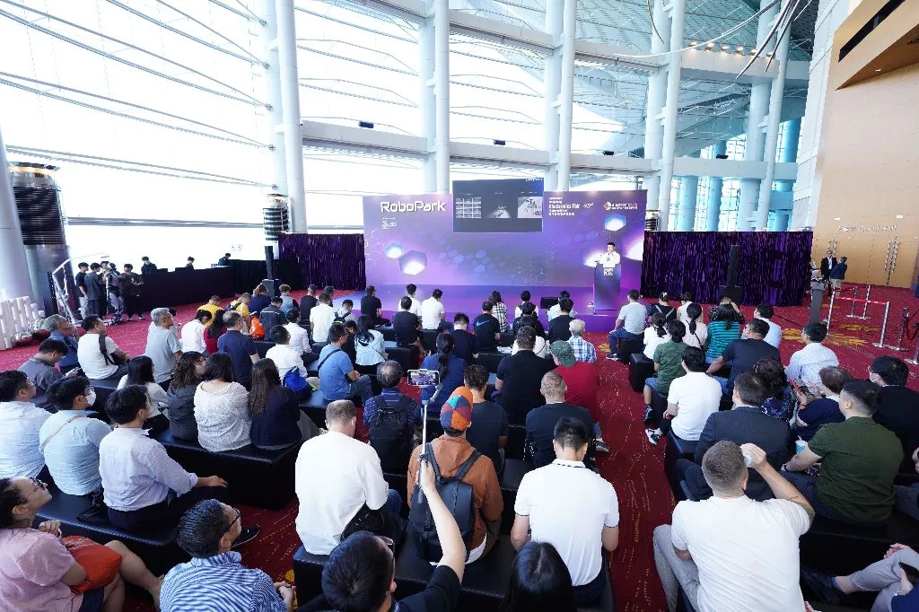 An audience at one of the stages during the 2025 fair